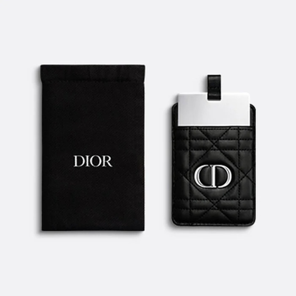 Dior Beauty Mirror with Quilted Cardholder